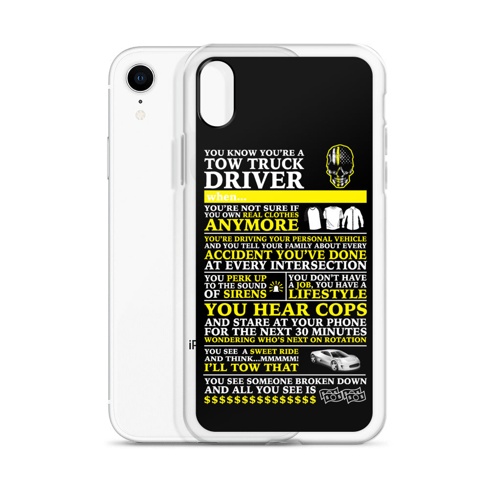 Tow Operator iPhone Case