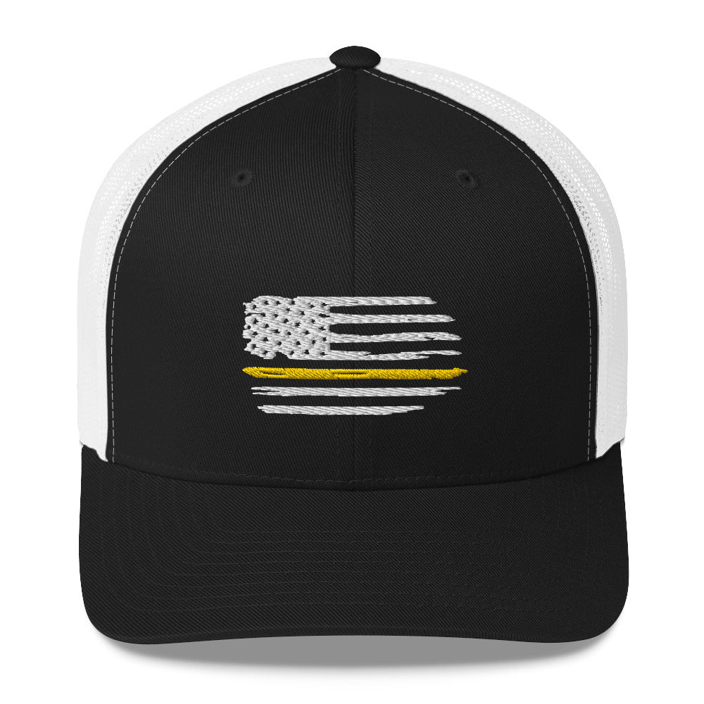 Thin Yellow Line Trucker Cap