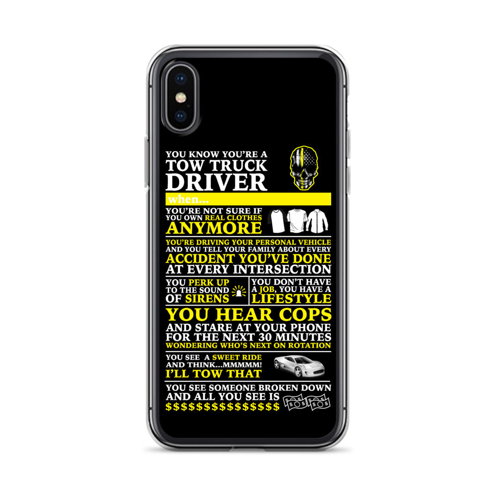 Tow Operator iPhone Case