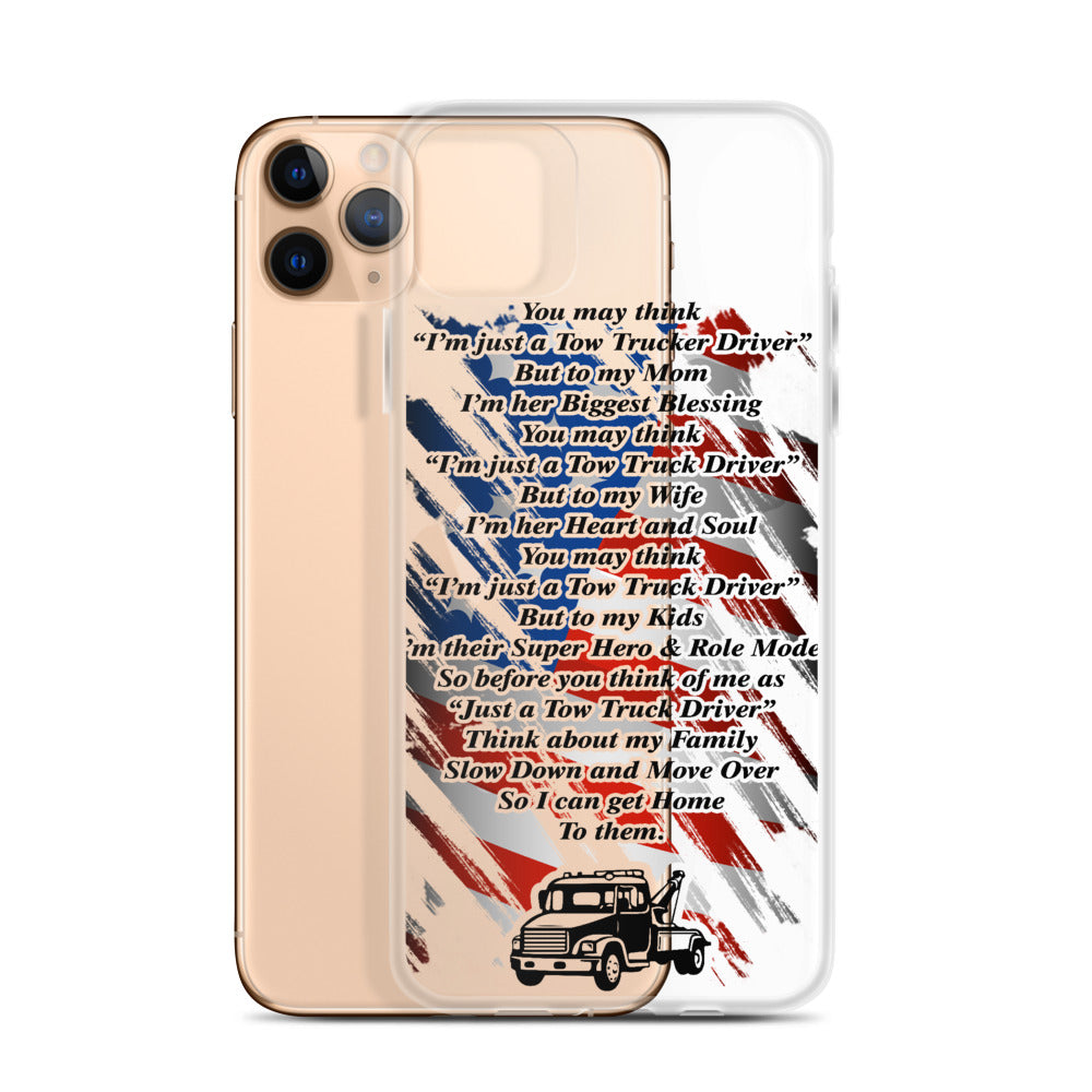 Tow Operator Prayer iPhone Case