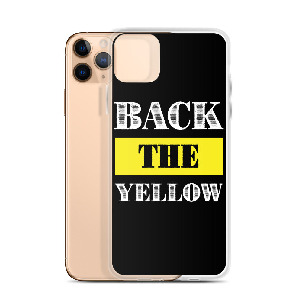 Back The Yellow iPhone Case