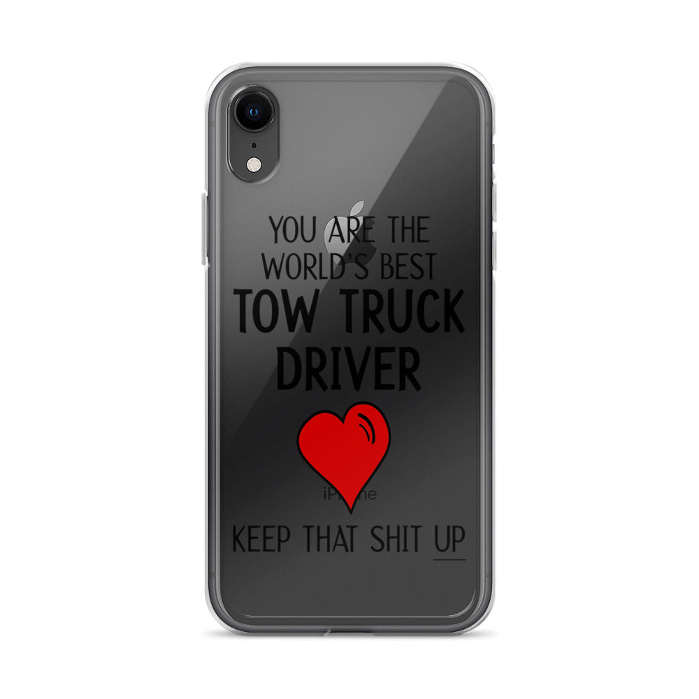 Tow Truck Driver iPhone Case