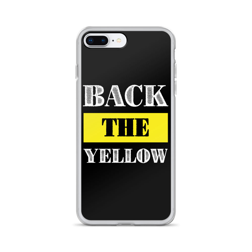 Back The Yellow iPhone Case