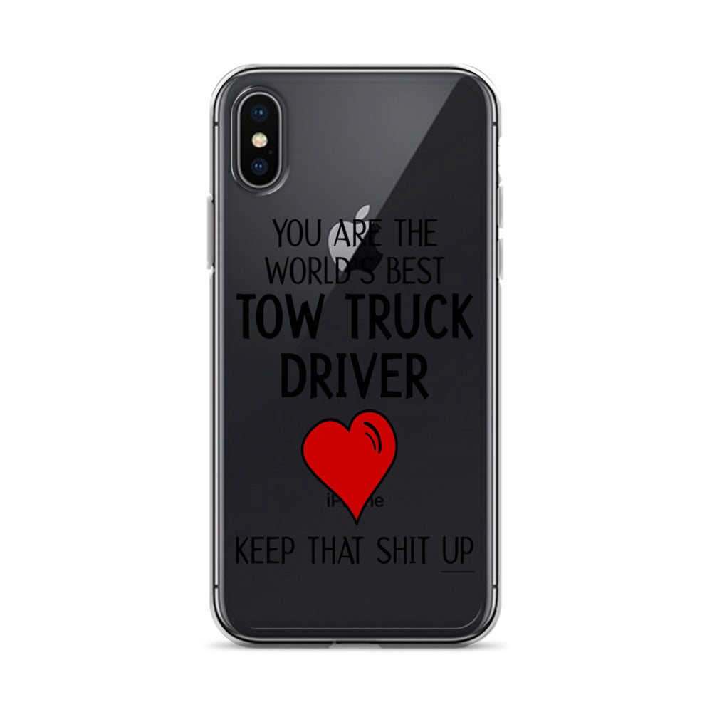 Tow Truck Driver iPhone Case