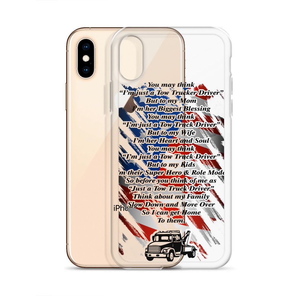 Tow Operator Prayer iPhone Case