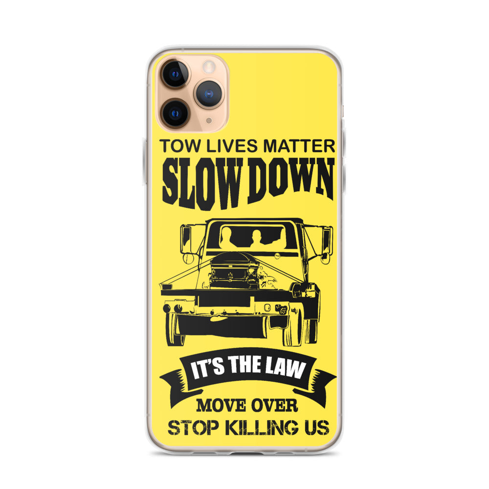 Slow down move over iPhone Case