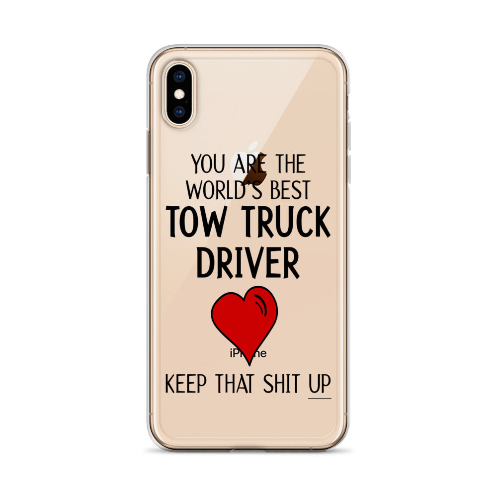 Tow Truck Driver iPhone Case