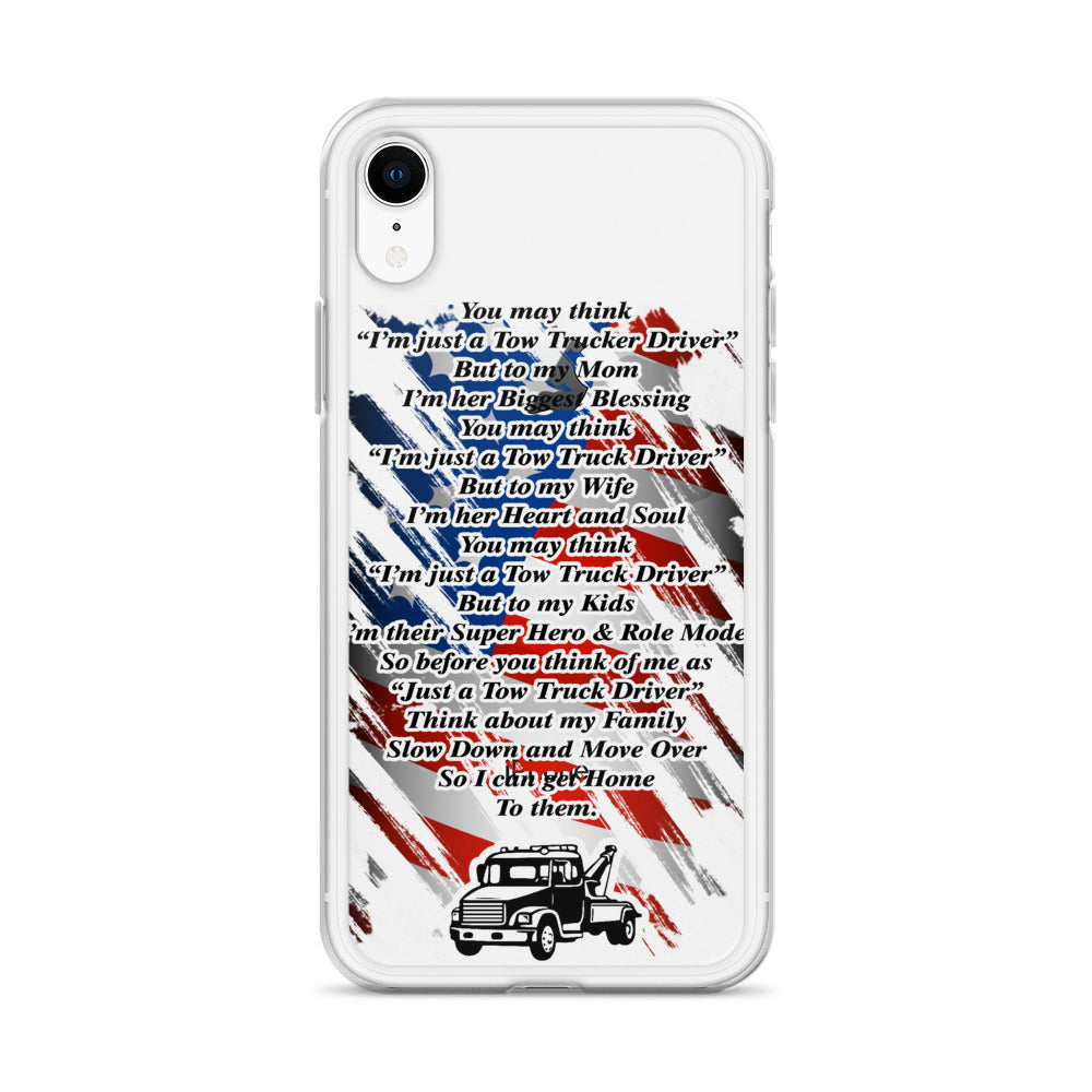Tow Operator Prayer iPhone Case