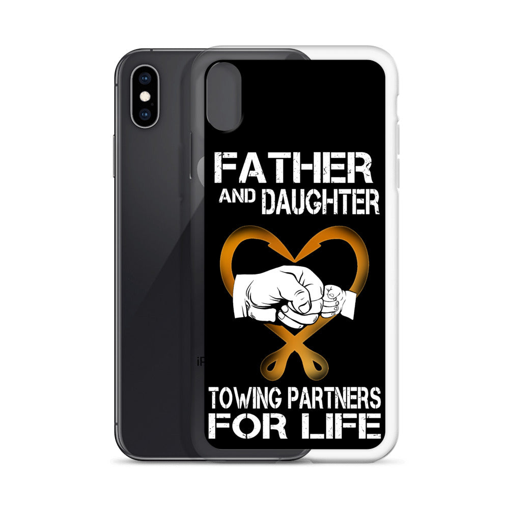 Father and Daughter iPhone Case
