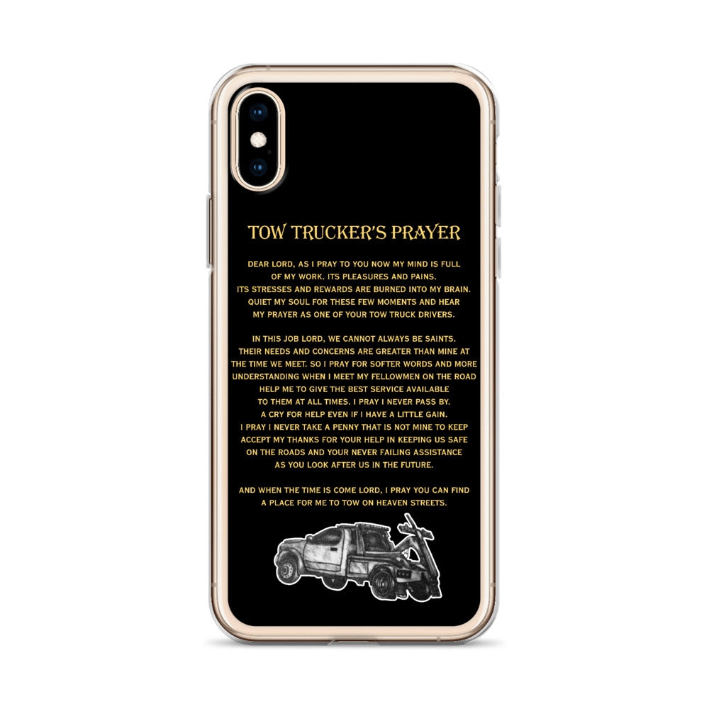 Tow Operator Prayer iPhone Case