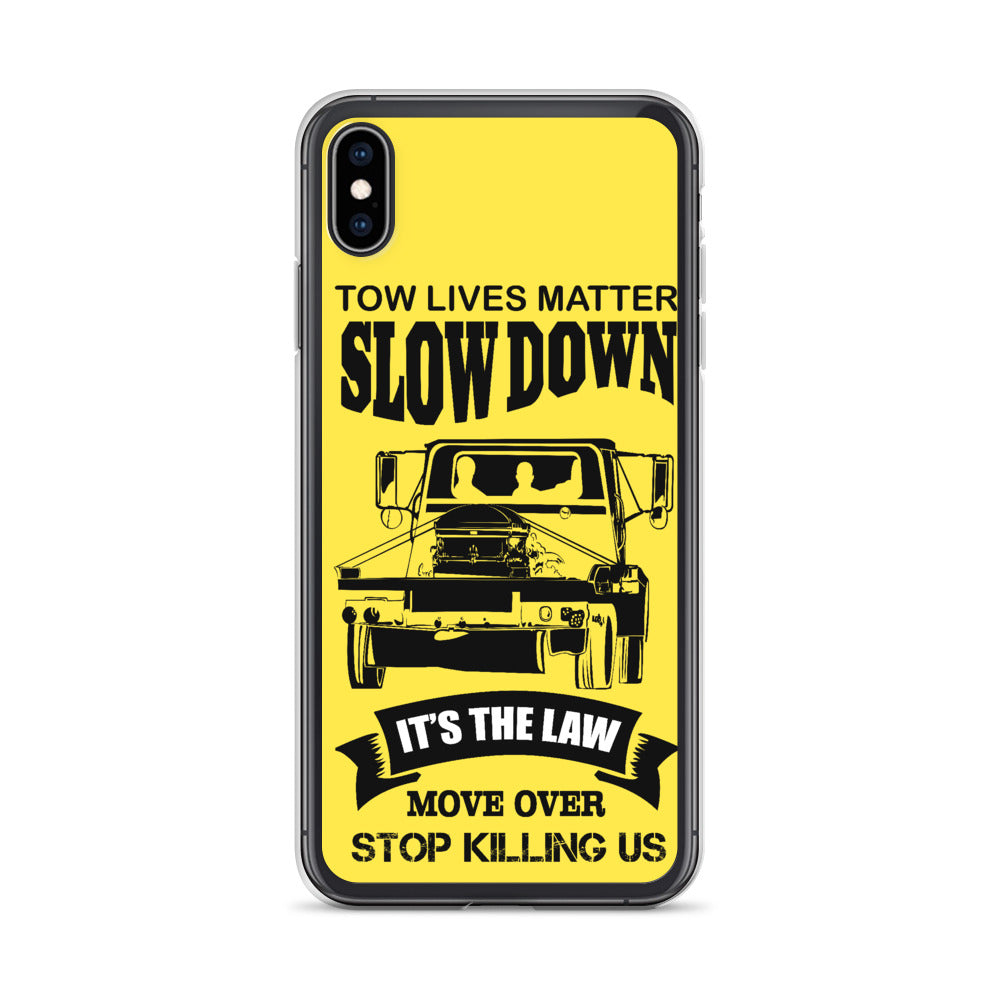 Slow down move over iPhone Case