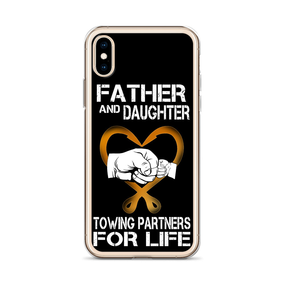 Father and Daughter iPhone Case
