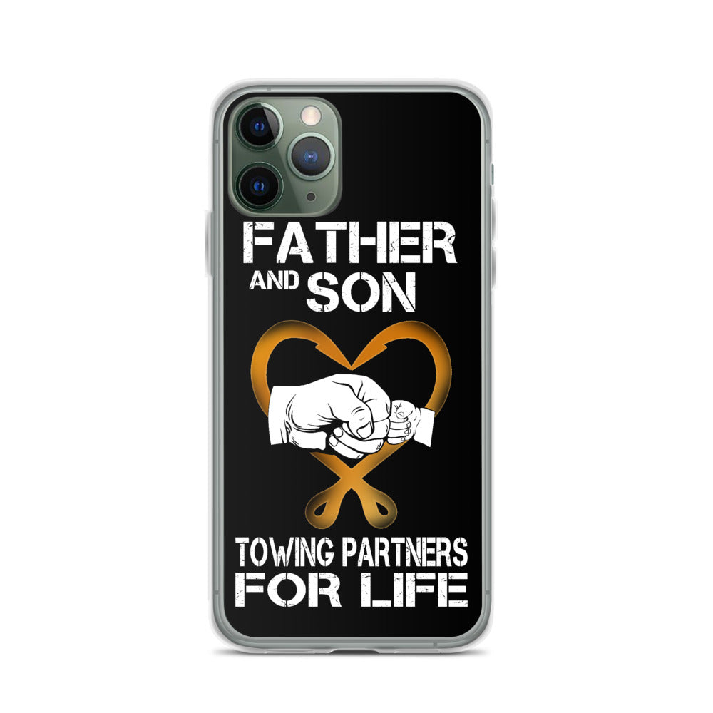 Father and Son iPhone Case