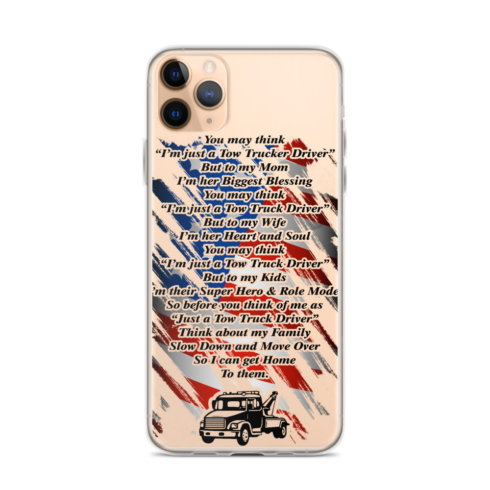 Tow Operator Prayer iPhone Case