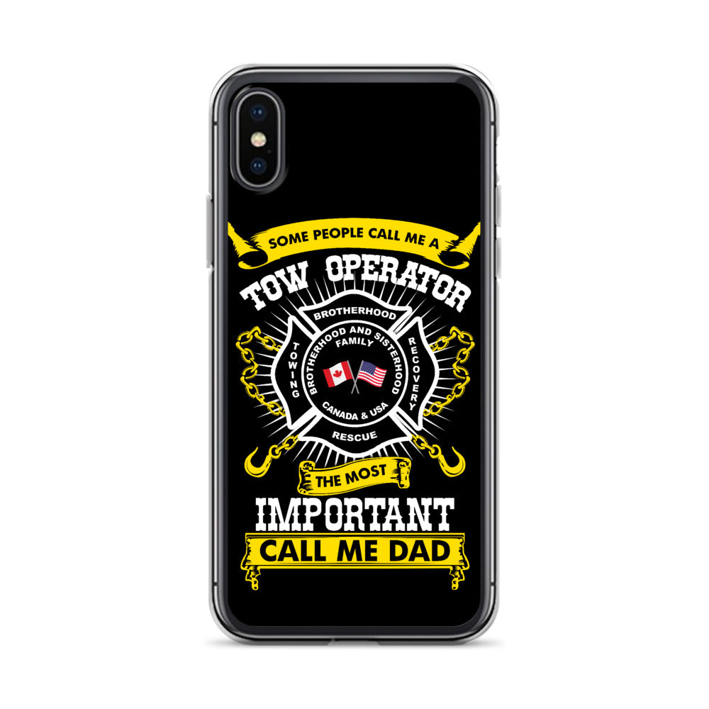 Proud Tow Dad iPhone Case