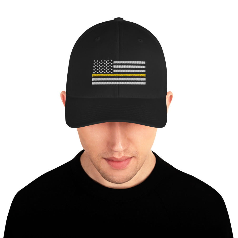 Thin Yellow Line Flex Fit Cap