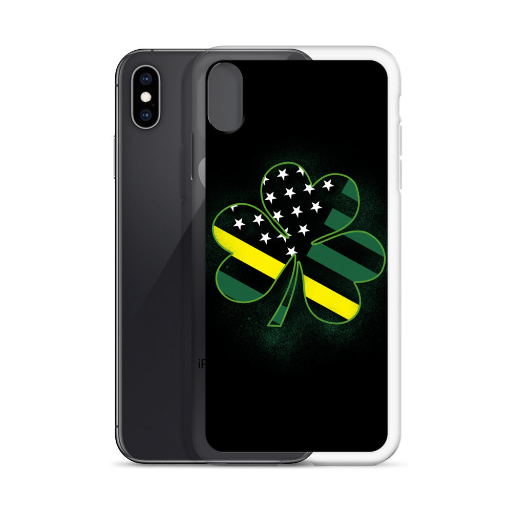 Thin Yellow Line iPhone Case