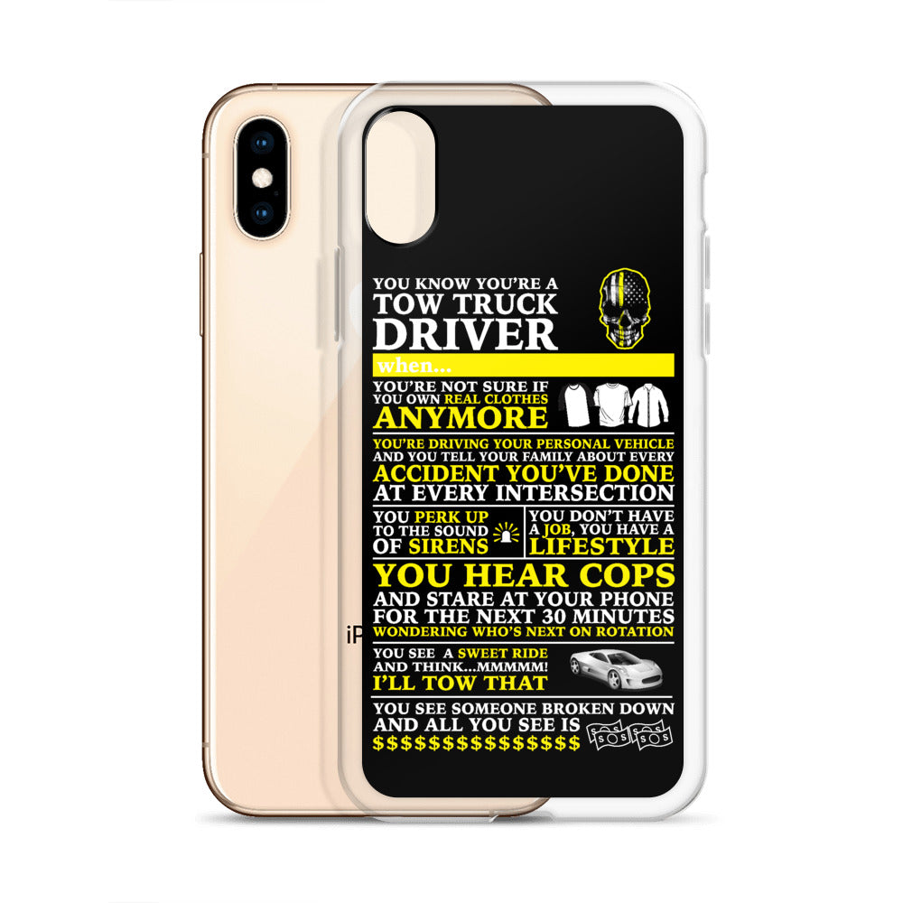 Tow Operator iPhone Case