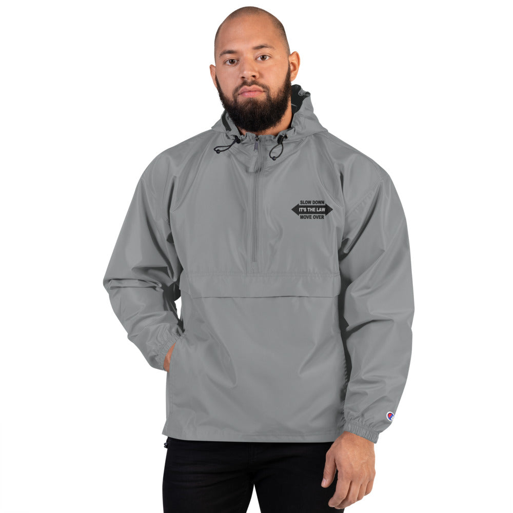 SDMO Embroidered Packable Jacket