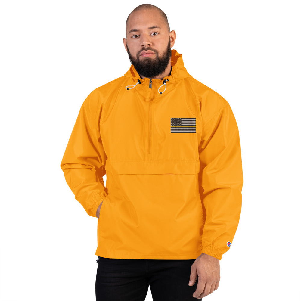 Thin Yellow Line Embroidered Jacket