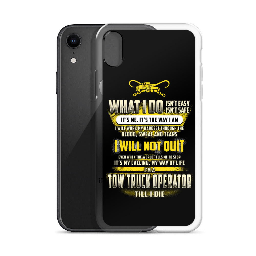 Tow Operator iPhone Case