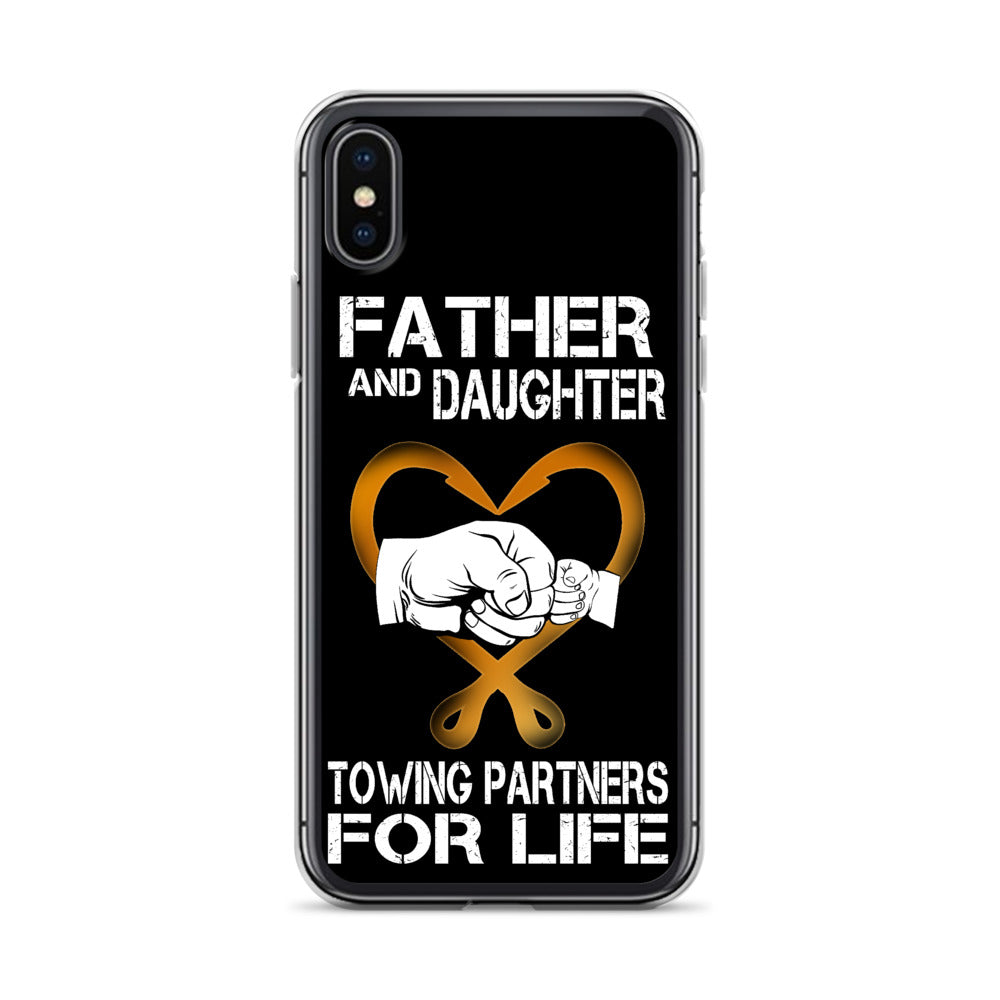 Father and Daughter iPhone Case