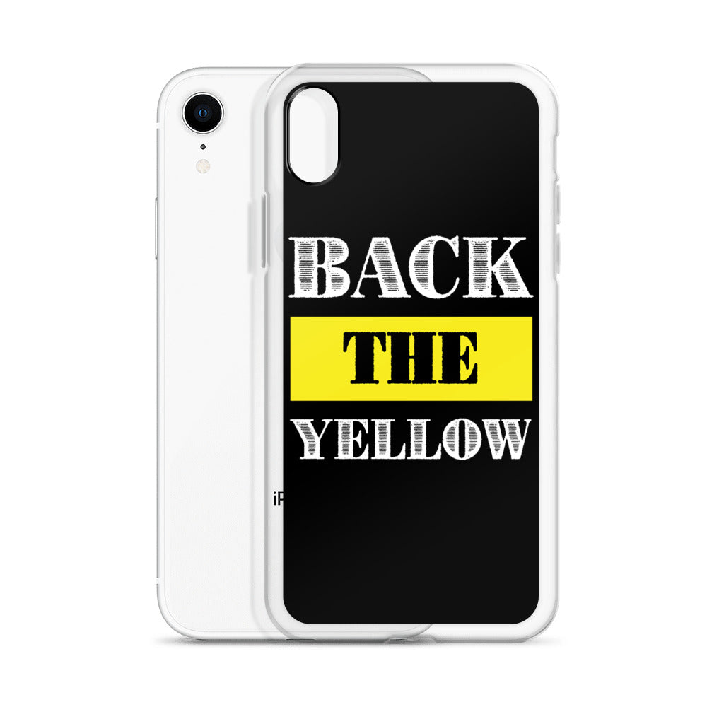 Back The Yellow iPhone Case