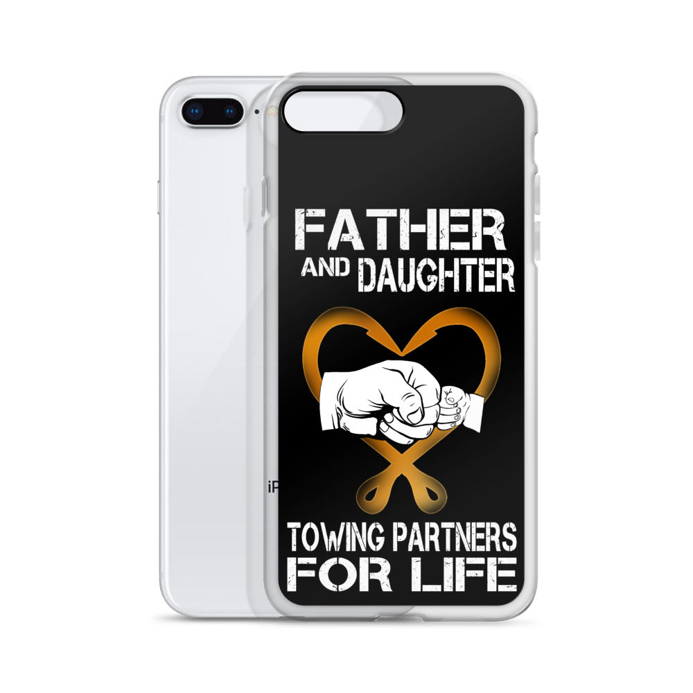 Father and Daughter iPhone Case