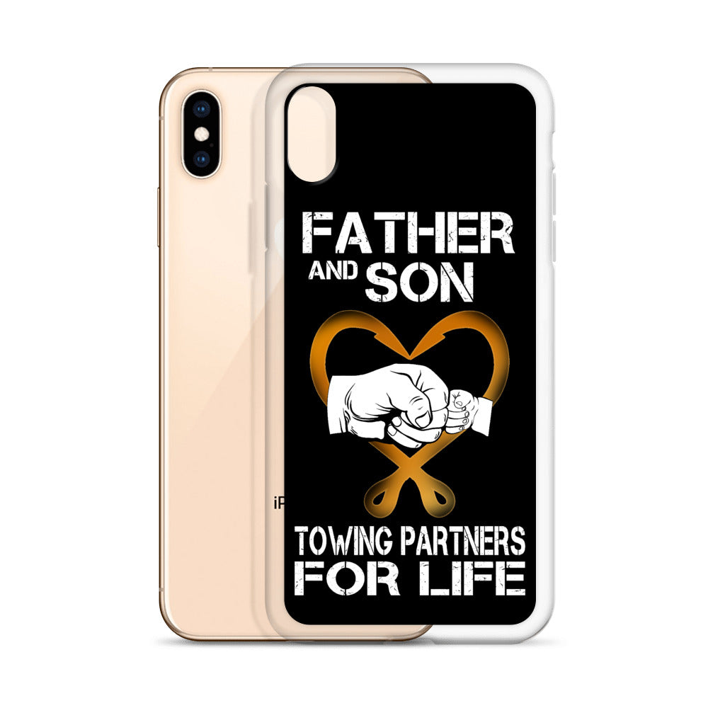Father and Son iPhone Case