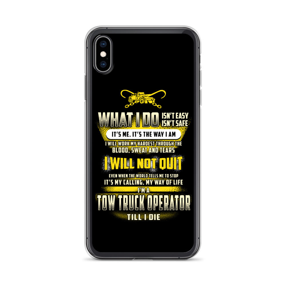 Tow Operator iPhone Case