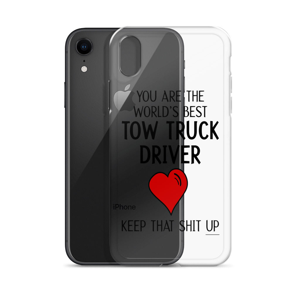 Tow Truck Driver iPhone Case