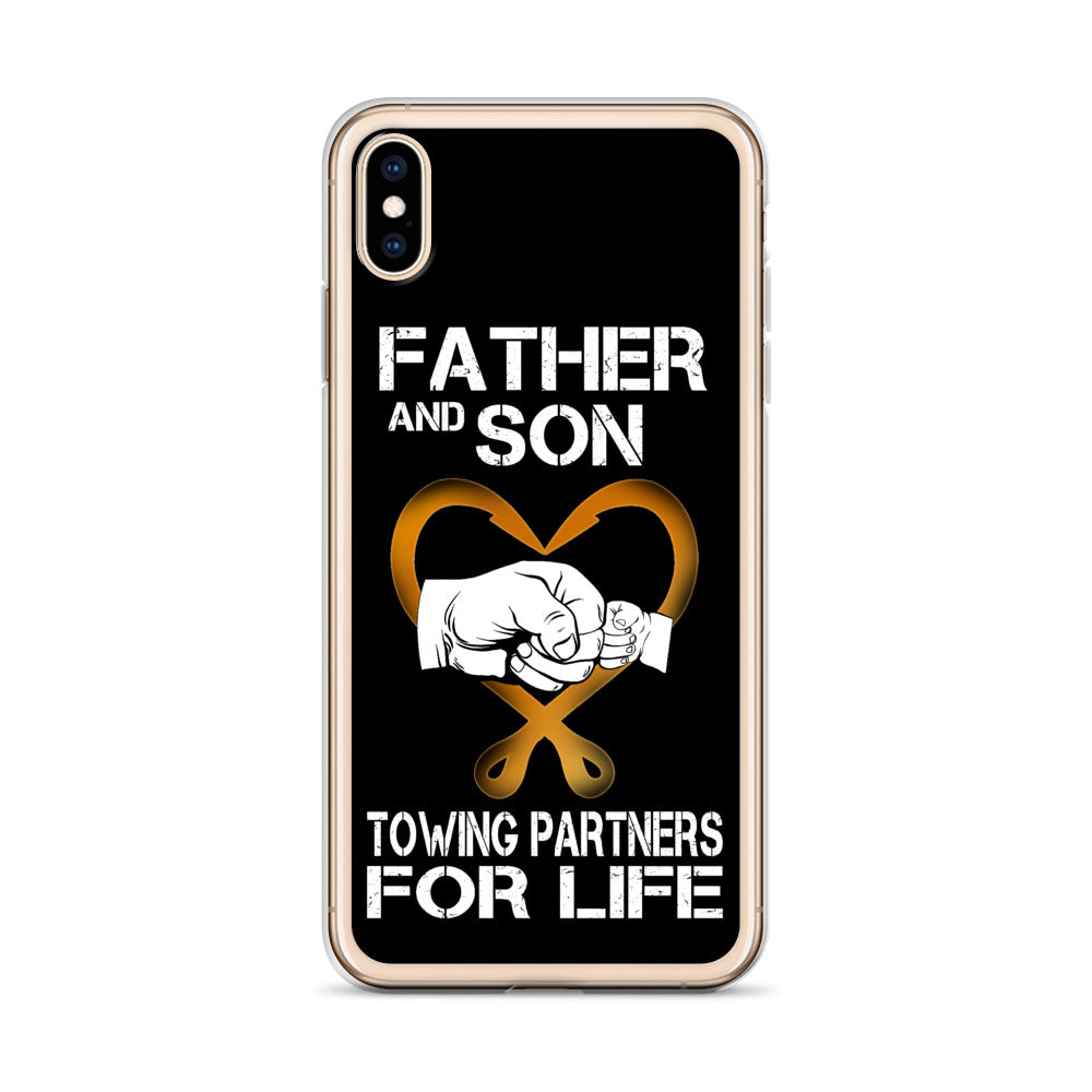 Father and Son iPhone Case