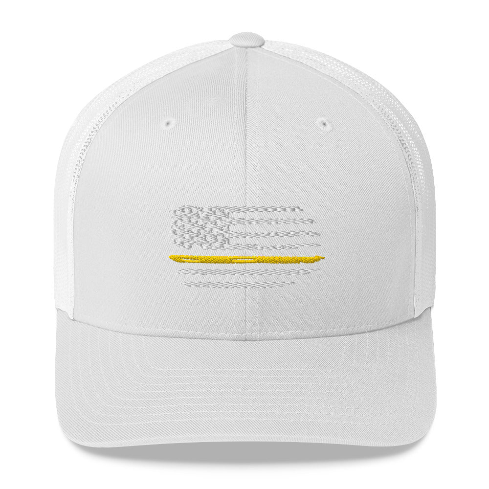 Thin Yellow Line Trucker Cap