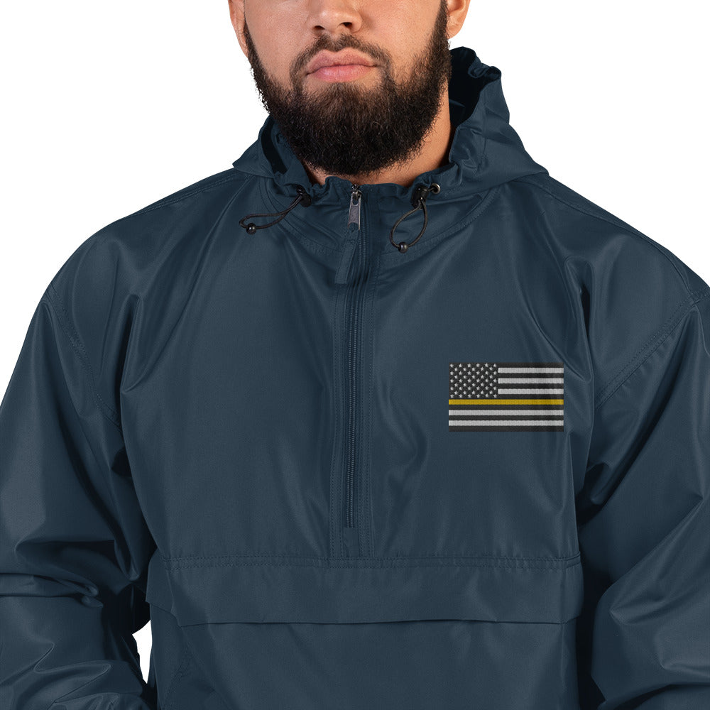 Thin Yellow Line Embroidered Jacket