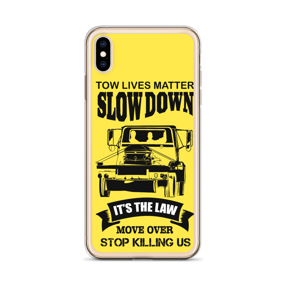Slow down move over iPhone Case