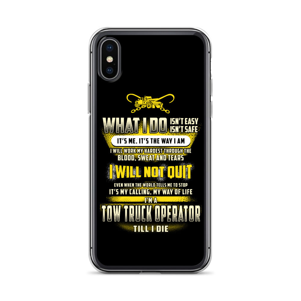 Tow Operator iPhone Case