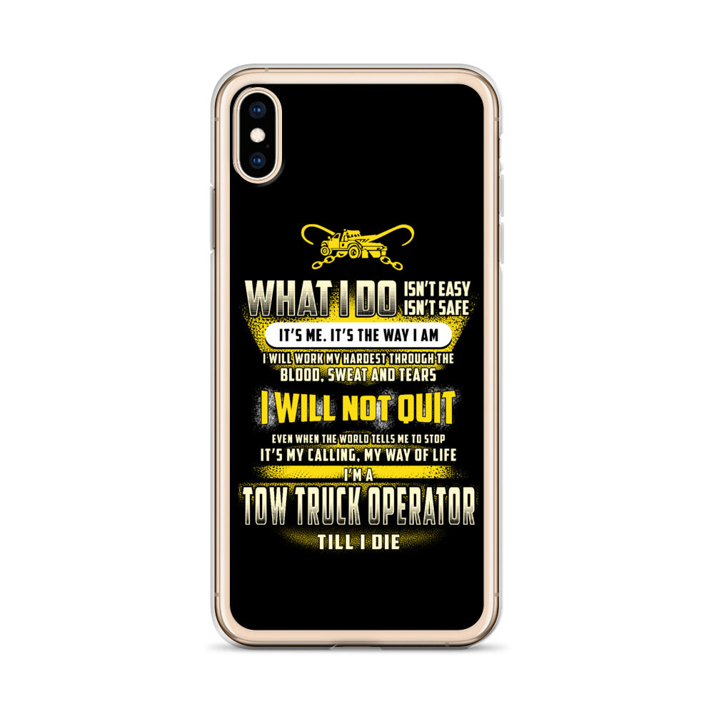 Tow Operator iPhone Case