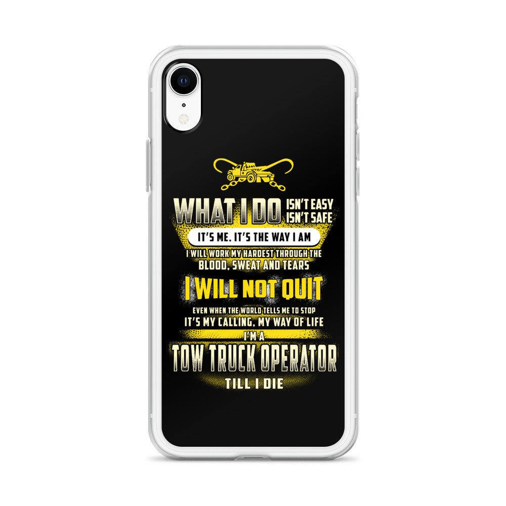 Tow Operator iPhone Case