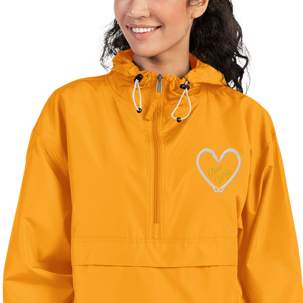 Tow Wife Embroidered Champion Packable Jacket