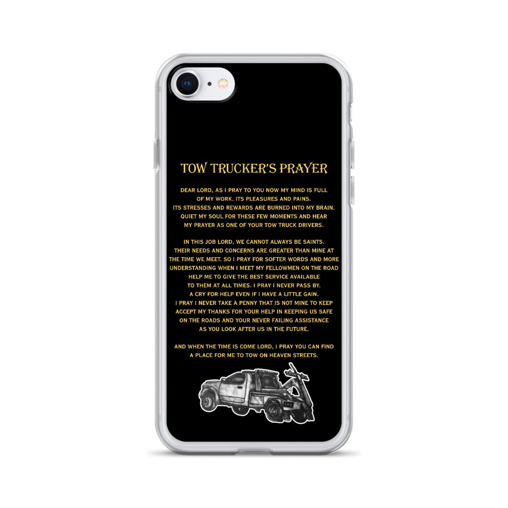 Tow Operator Prayer iPhone Case