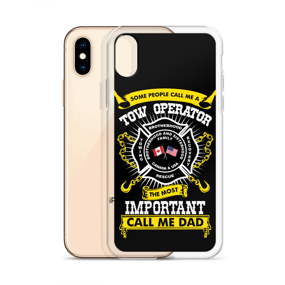 Proud Tow Dad iPhone Case