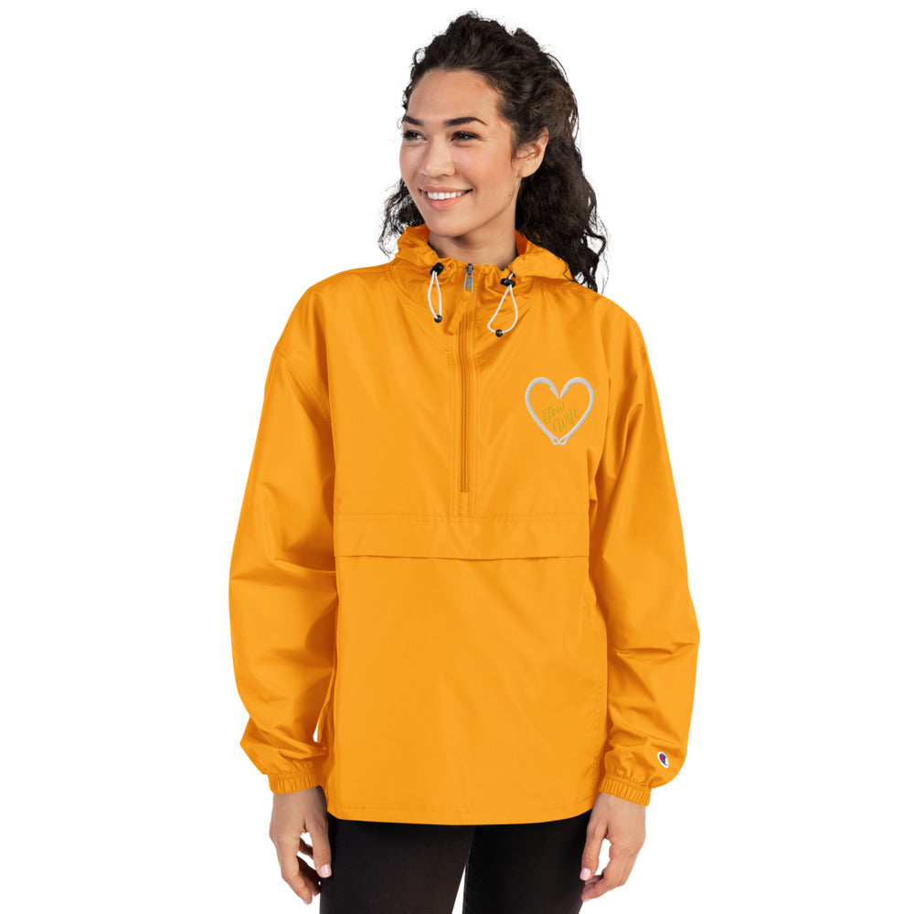 Tow Wife Embroidered Champion Packable Jacket