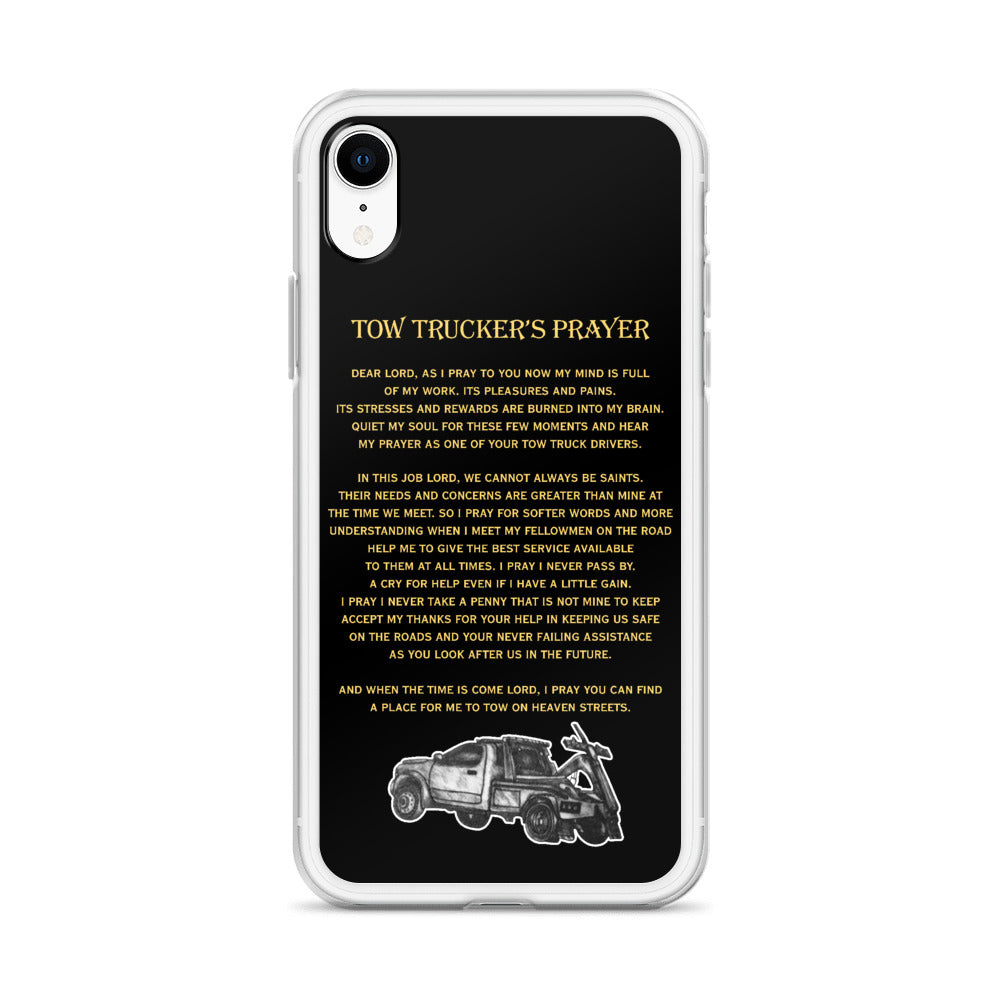 Tow Operator Prayer iPhone Case