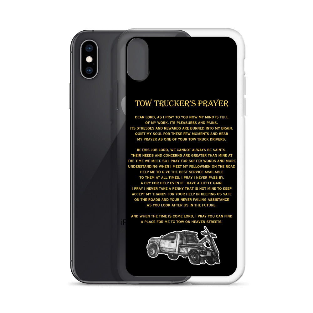 Tow Operator Prayer iPhone Case