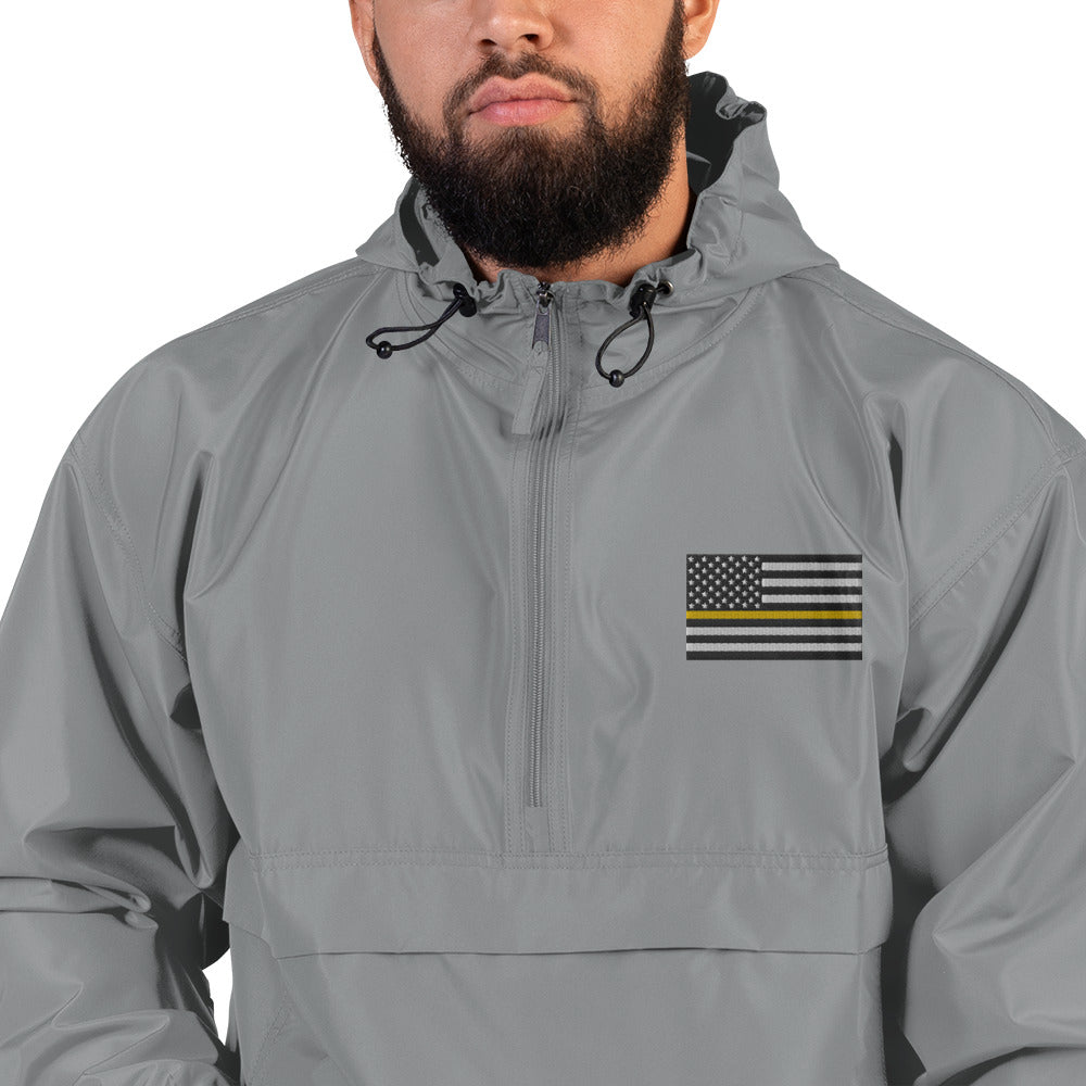 Thin Yellow Line Embroidered Jacket