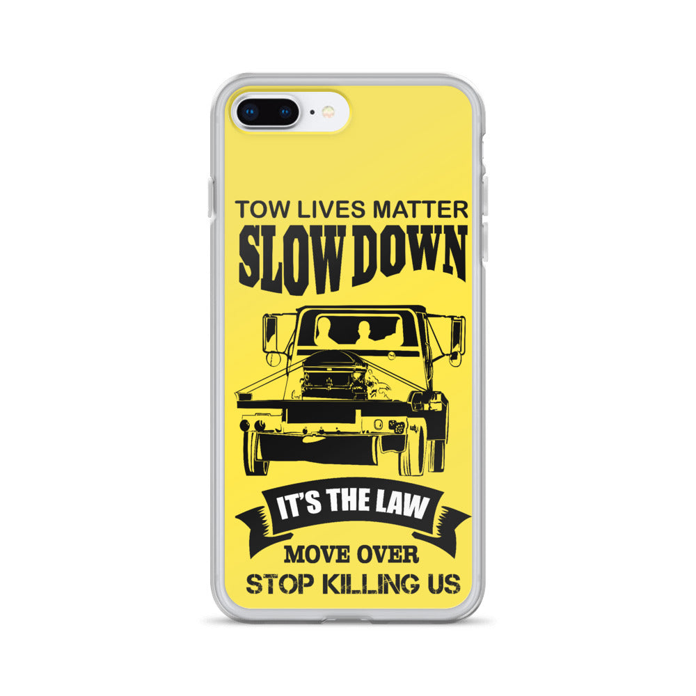 Slow down move over iPhone Case