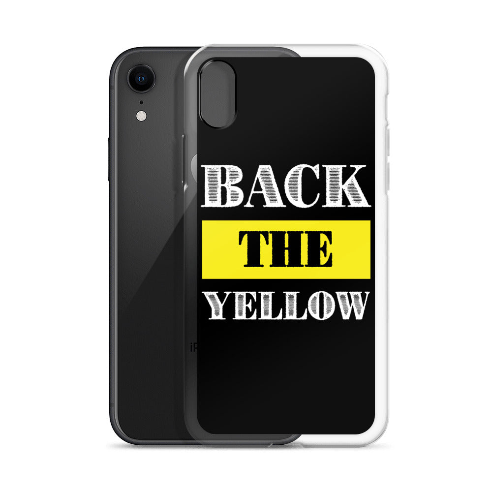 Back The Yellow iPhone Case
