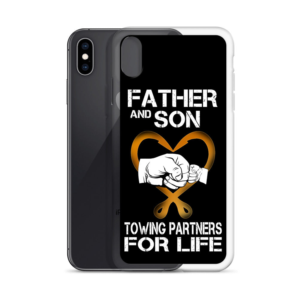 Father and Son iPhone Case
