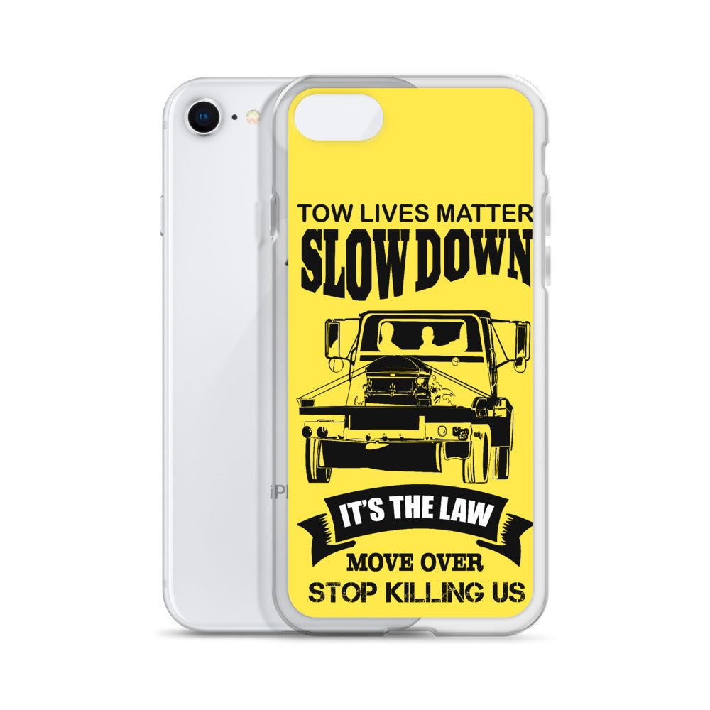 Slow down move over iPhone Case