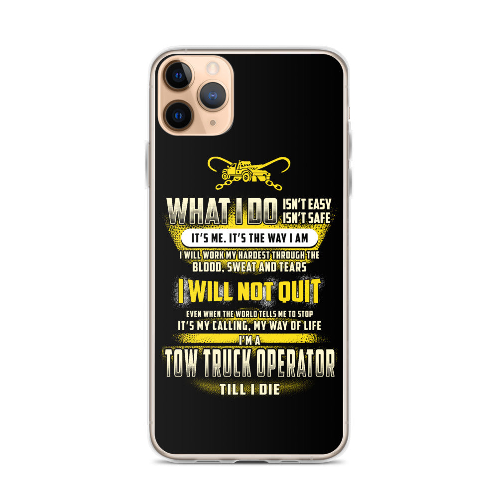 Tow Operator iPhone Case